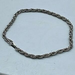 24GP twisted rope chain bracelet
